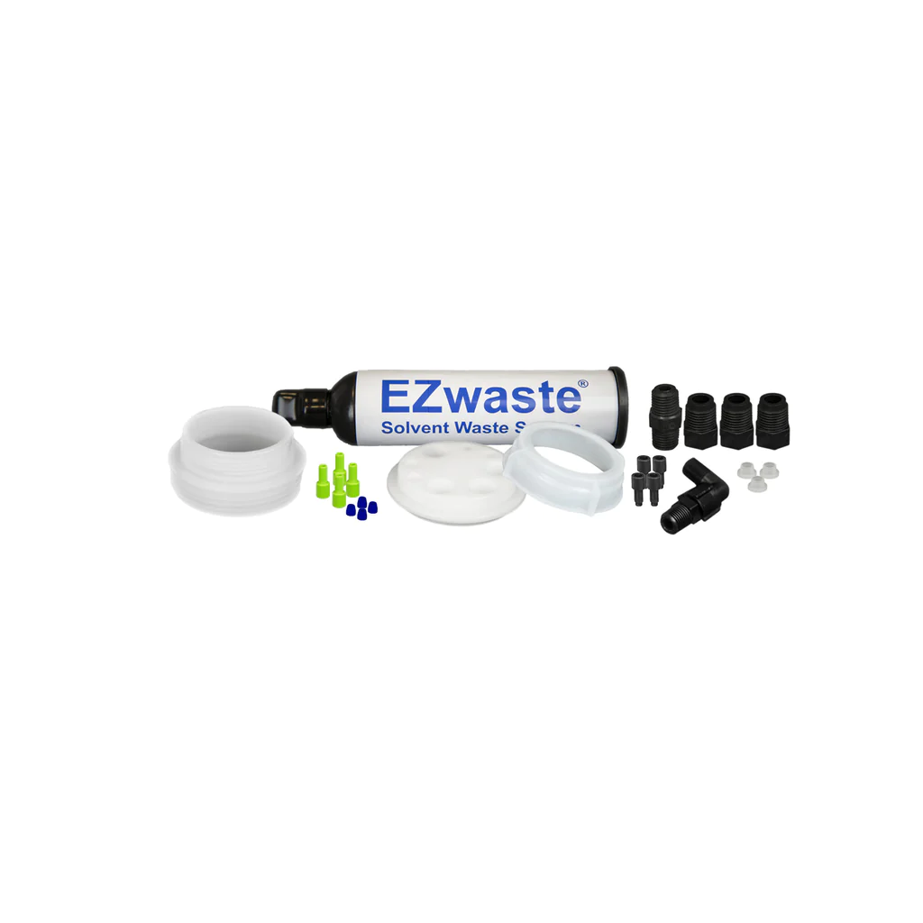 EZwaste System, UN/DOT, S-70 Cap, 4x 1/16”, 3x 1/4 OD Tubing