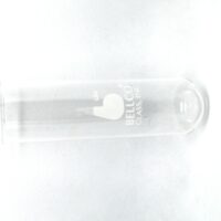 Round Bottom Glass Pipette Canister w/ 38mm Stainless Steel Closures