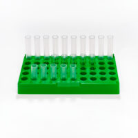 Microcentrifuge Tube Rack 96 Places Green SKU: 1300-00374
