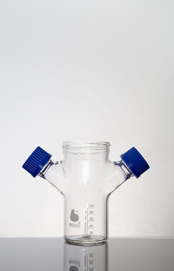 MicroCarrier Spinner Flask Complete 36L SKU 196536000 Bellco Glass