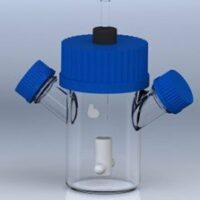 Adjustable Hanging Bar Flat Bottom Spinner Flask Complete 500mL  SKU: 1967-00500