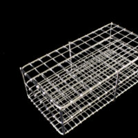 Stainless Steel Tube Rack 16mm-72P 6x12 Spacing SKU: 2027-16072