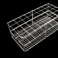 Stainless Steel Tube Rack 25mm-36P 4x9 Spacing SKU: 2027-25036
