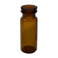 Snap-Ring Amber Vial 2.0mL Big Mouth-11mm Crimp Top  SKU: 2070-00080
