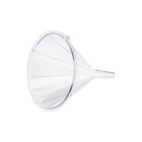 Funnels. - 60mm, Polypropylene, Natural SKU: 1300-00218