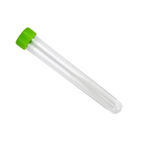 General Purpose Test Tubes with Screw Caps. 13x100mm, 8 mL, Polystyrene