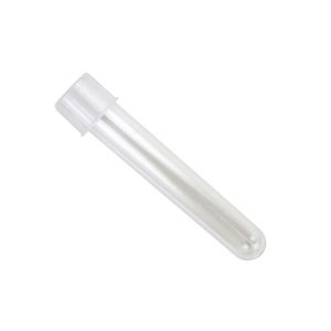 Sterile Test Tubes with Two-Position Caps. 12x75mm, 5 mL, Polystyrene, Individual pack