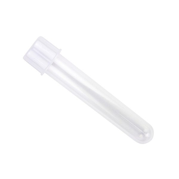 Sterile Test Tubes with Two-Position Caps. 12x75mm, 5 mL, Polypropylene Co-Polymer, Bag pack