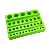 Multi-Tier Universal Rack. 35 Places, Polystyrene, Green