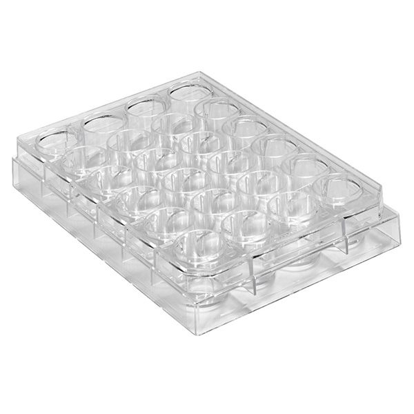 24-Well Plates. Polystyrene, Natural, Box pack