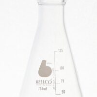 Erlenmeyer Flask Break Resistant Lip Narrow Mouth 125mL SKU: 2504-00125