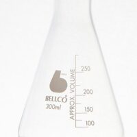 Erlenmeyer Flask Break Resistant Lip Narrow Mouth 300mL SKU: 2504-00300