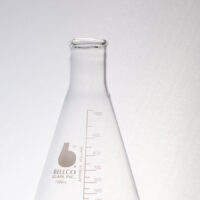 Graduated Media Storage / Dispensing Flask w/ Break Resistant Lip 1000mL SKU:2530-01000