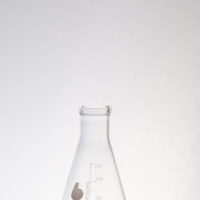 Graduated Media Storage / Dispensing Flask w/ Break Resistant Lip 250mL SKU: 2530-00250