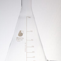 Graduated Media Storage/ Dispensing Flask w/ Break Resistant Lip 4000mL SKU:2530-04000