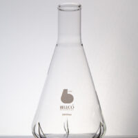 Shake Flask w/ Extra Deep Side Baffles & Break Resistant Lip 2000mL SKU:2542-02000