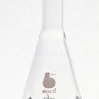 Shake Flask w/ 3 Extra Deep Side Baffles DeLong Style Neck