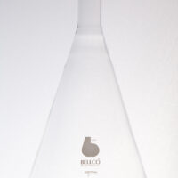 Shake Flask w/ 3 Extra Deep Side Baffles & DeLong Style Neck 3000mL 38mm  SKU: 2543-03000