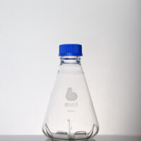Shake Flask w/ 3 Side, 3 Bottom Baffles, Membrane Cap & Pouring Ring 1000mL SKU:2545-01000