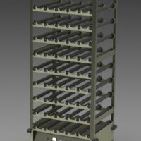 Fixed Frame Roller Apparatus 10 Deck 50 Position 230v  SKU: 7630-22510