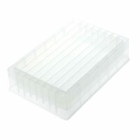 Multiple Cavity Reagent Reservoir, 12 Well, Trough Bottom, PP, Non-sterile