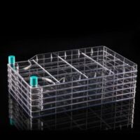Nest BioFactory 5 Chamber, 1 Wide Vent Cap + 1 Narrow Plug Seal Cap, Total culture area: 3175cm2, TC, Sterile, 1/pk, 4/cs (with 4 sterile wide plug seal caps and 4 sterile narrow vent caps included separately)