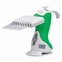 2.0-125µL Pipette, Ovation, (E8) Electronic Multichannel, Green