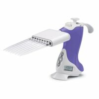 0.5-20µL Pipette, Ovation, (E8) Electronic Multichannel, Yellow