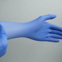 Nitrile examination gloves, powder free, small, blue, 100/pk, 1000/cs