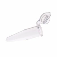 PCR Tube, 0.2mL, Optically Clear Flat Cap, Clear