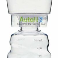 Autofil 2 Bottle Top Filtration Device Full Assembly, 500 mL, 0.10 um PES Unit, Sterile
