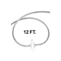 Vactrap Tubing 12Ft, w/1/4" ID Tubing, 0.2 micron PTFE Vent Filter, 1/EA