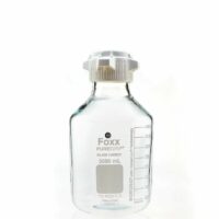 PUREGRIP Glass Carboys, Round, Clear, 83mm VersaCap, 5,000mL, 1/EA