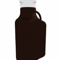 Carboy, 5L, Dark Amber PP, 83B Cap, 1/EA
