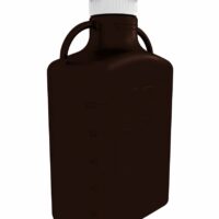 Carboy, 10L, Dark Amber PP, 83B Cap, 1/EA