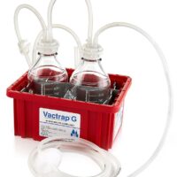 Vactrap  G, 1L + 1L, Glass Bottles, Red Bin, GL45 Cap w/1/4" ID Tubing, 1/EA