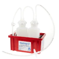 VacTrap, 1L + 1L, PP, Red Bin, 1/4" ID Tubing, 1/EA