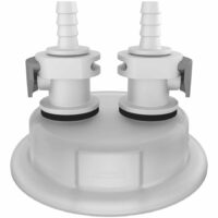 Adapter, 83B, 2x 1/4" HB, Quick Connect, 1/EA