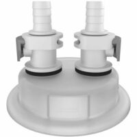 Adapter, 83B, 2x 3/8" HB, Quick Connect, 1/EA