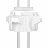 VersaCap, 83B, EZ-Top, Open Cap w/ 2x 1/4" Tubing, 1/EA