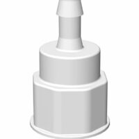 VersaBarb, Spigot Fitting, 1 1/8 Thread w/ 3/8" HB, 1/EA