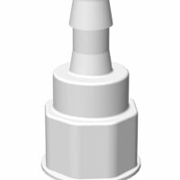 VersaBarb, Spigot Fitting, 1 1/8 Thread w/ 1/2" HB, 1/EA