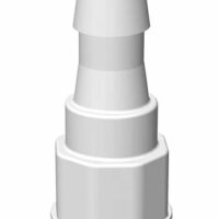 VersaBarb, Spigot Fitting, 1 1/8 Thread w/ 3/4" HB, 1/EA