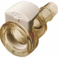 EZBio  MPS Connector, Female MPS to 1/4" HB, Non-Valved, PS, 50/PK
