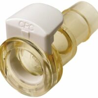 EZBio  MPS Connector, Female MPS to 3/8" HB, Non-Valved, PS, 5/PK