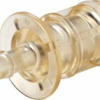 EZBio MPS Connector, Male MPS to 1/8" HB, PS, Non-Valved, 250/PK