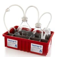 Vactrap  G, 2L + 1L, Glass Bottles, Red Bin, GL45 Cap w/1/4" ID Tubingg, 1/EA