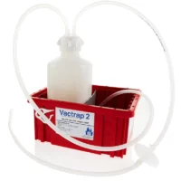 VacTrap, 2L, HDPE, Red Bin, 1/4" ID Tubing, 1/EA