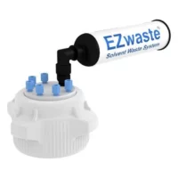 EZwaste Cap, 83mm, 6x 1/16" OD Tubing & Filter, 1/EA