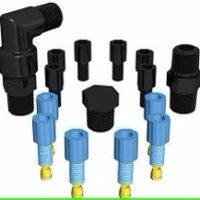EZwaste Fittings, 1/8'' OD Fittings & 1/4'' Fittings Pack, 1/EA